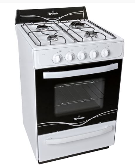 Florencia	Cocina recta a gas 4 hornallas blanca	5516F
